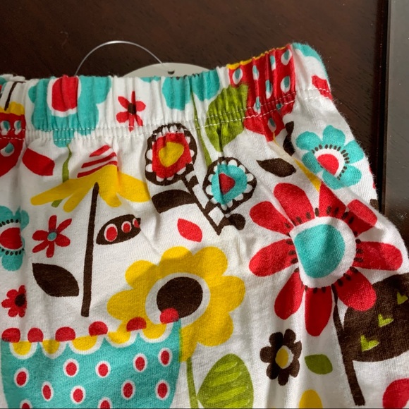 NWT Jelly The Pug Floral Boho Ruffle Leggings - Picture 3 of 12